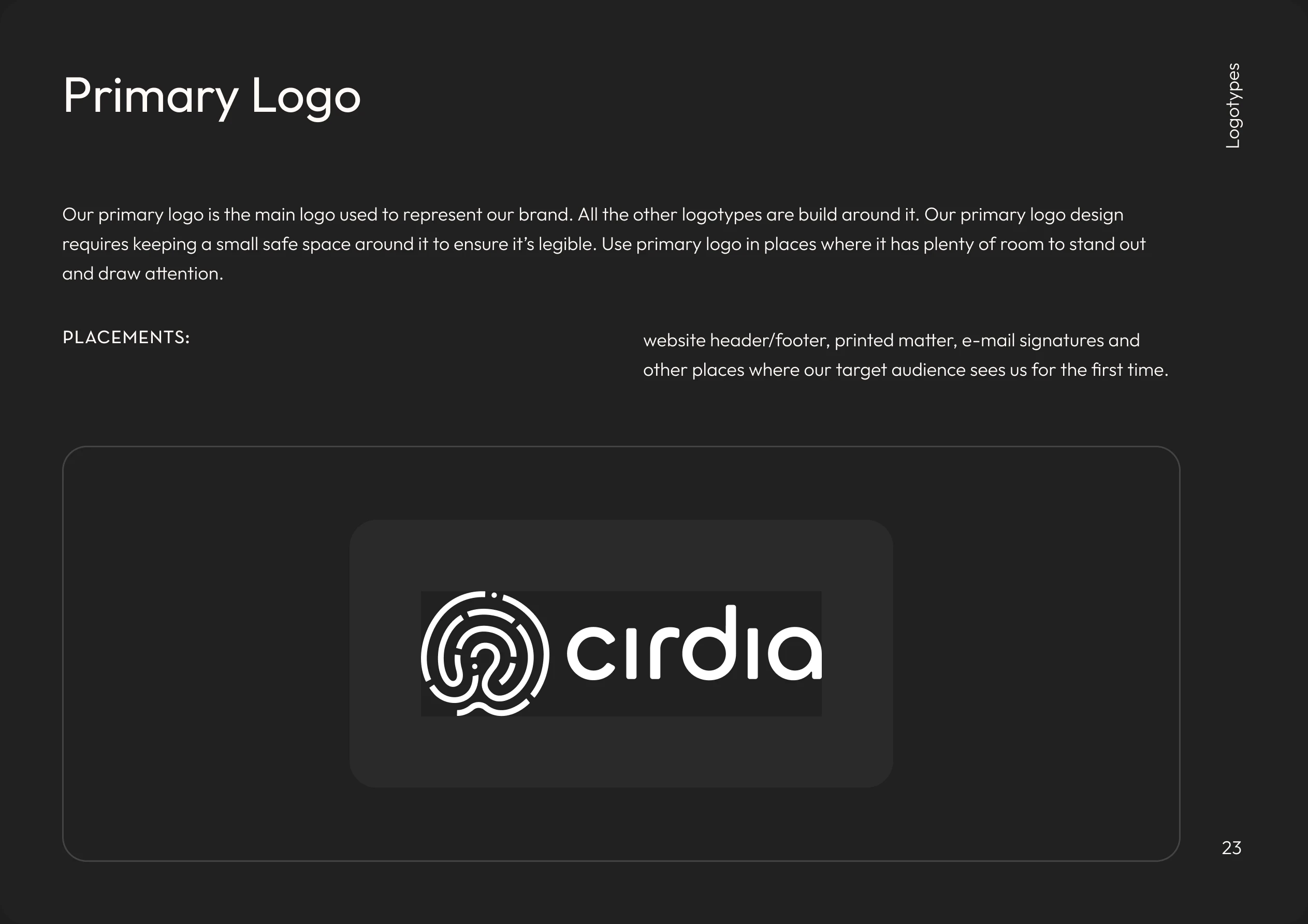Cirdia - Brand Guidelines — view 25