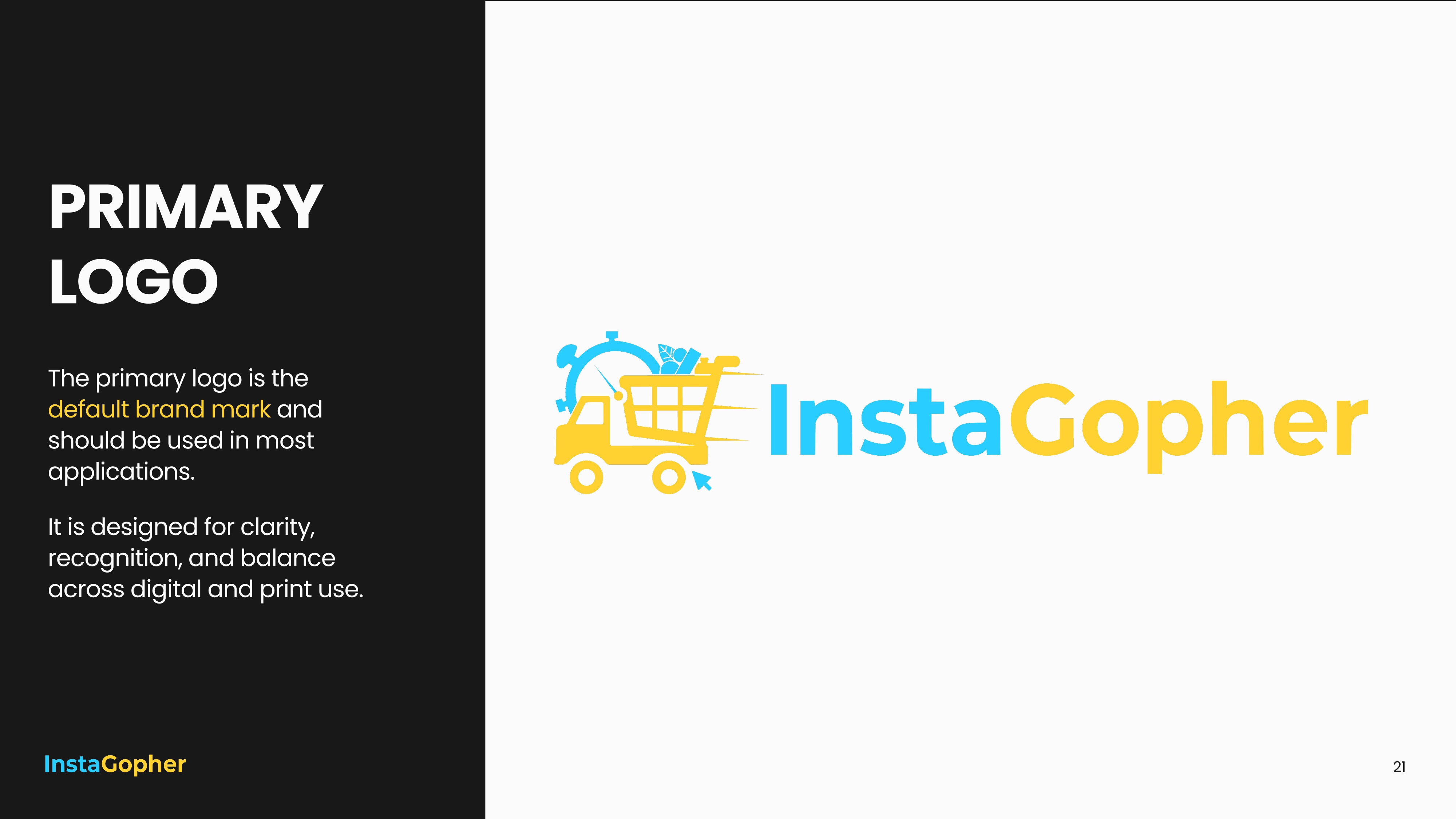InstaGopher — Brand Guidelines — view 17