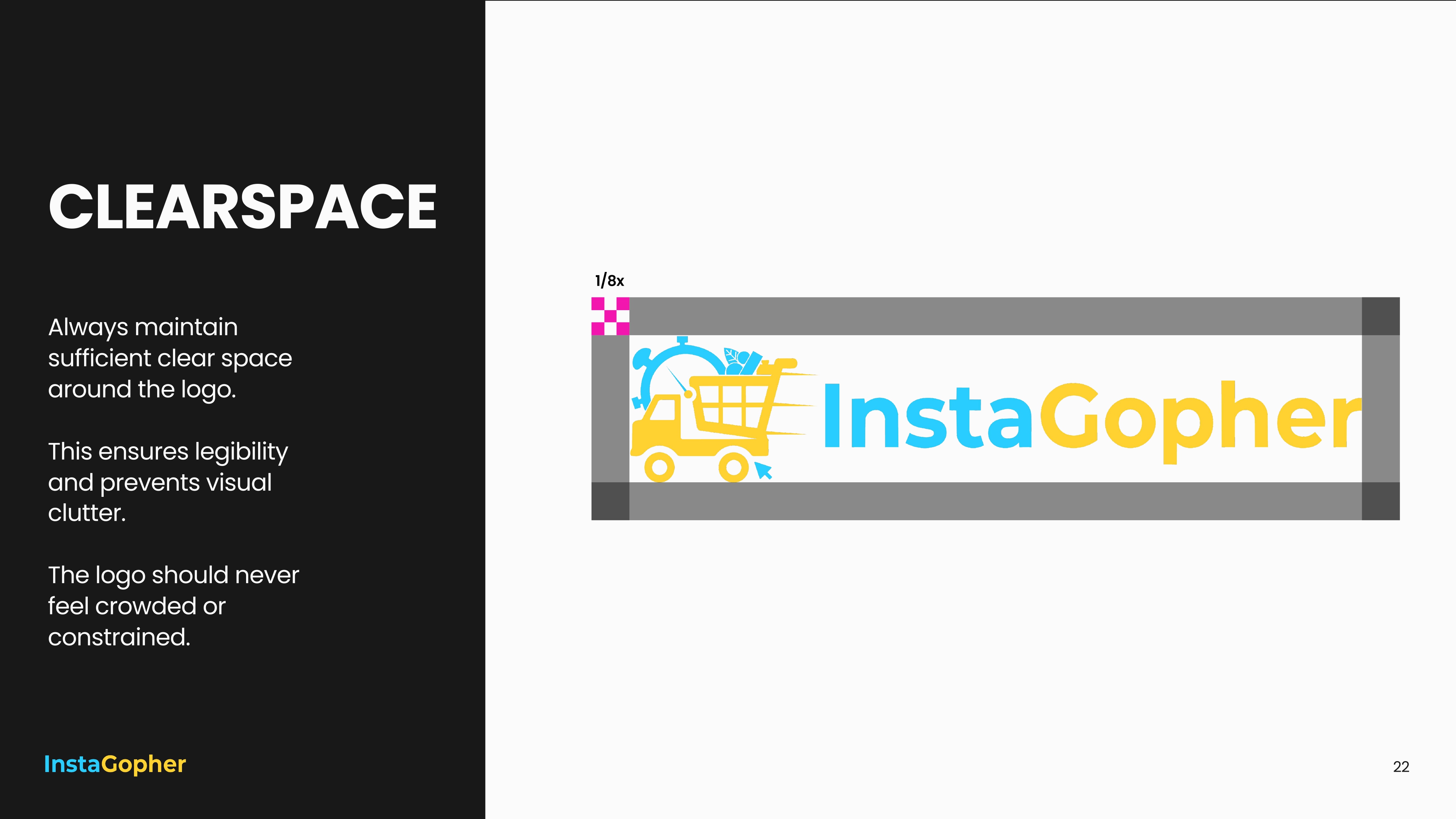 InstaGopher — Brand Guidelines — view 18