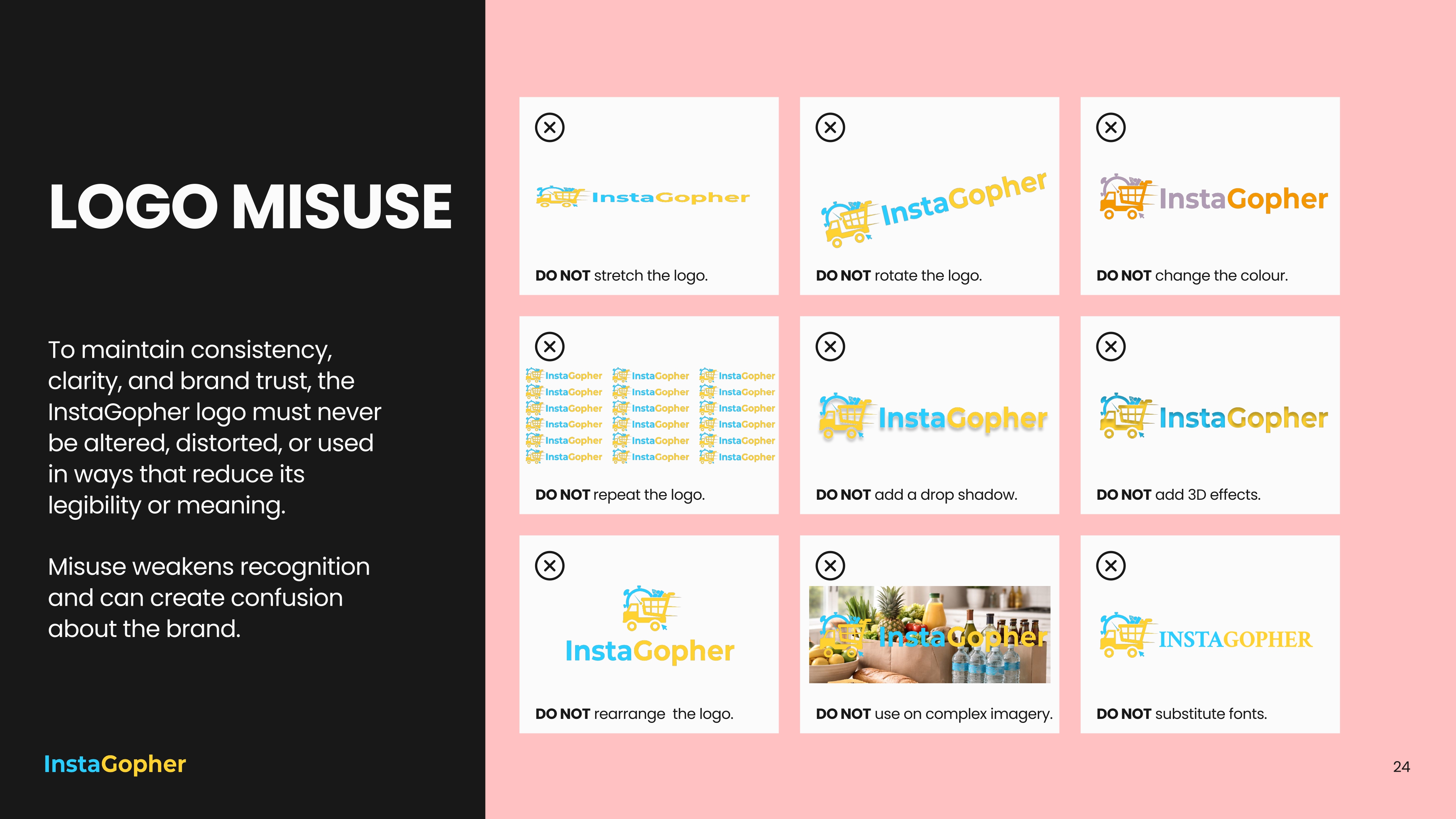 InstaGopher — Brand Guidelines — view 20