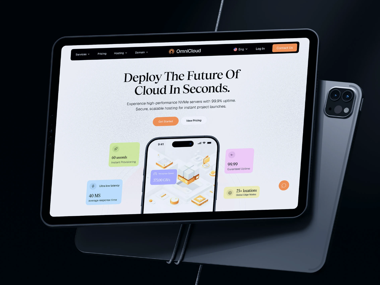 OmniCloud - Landing Page